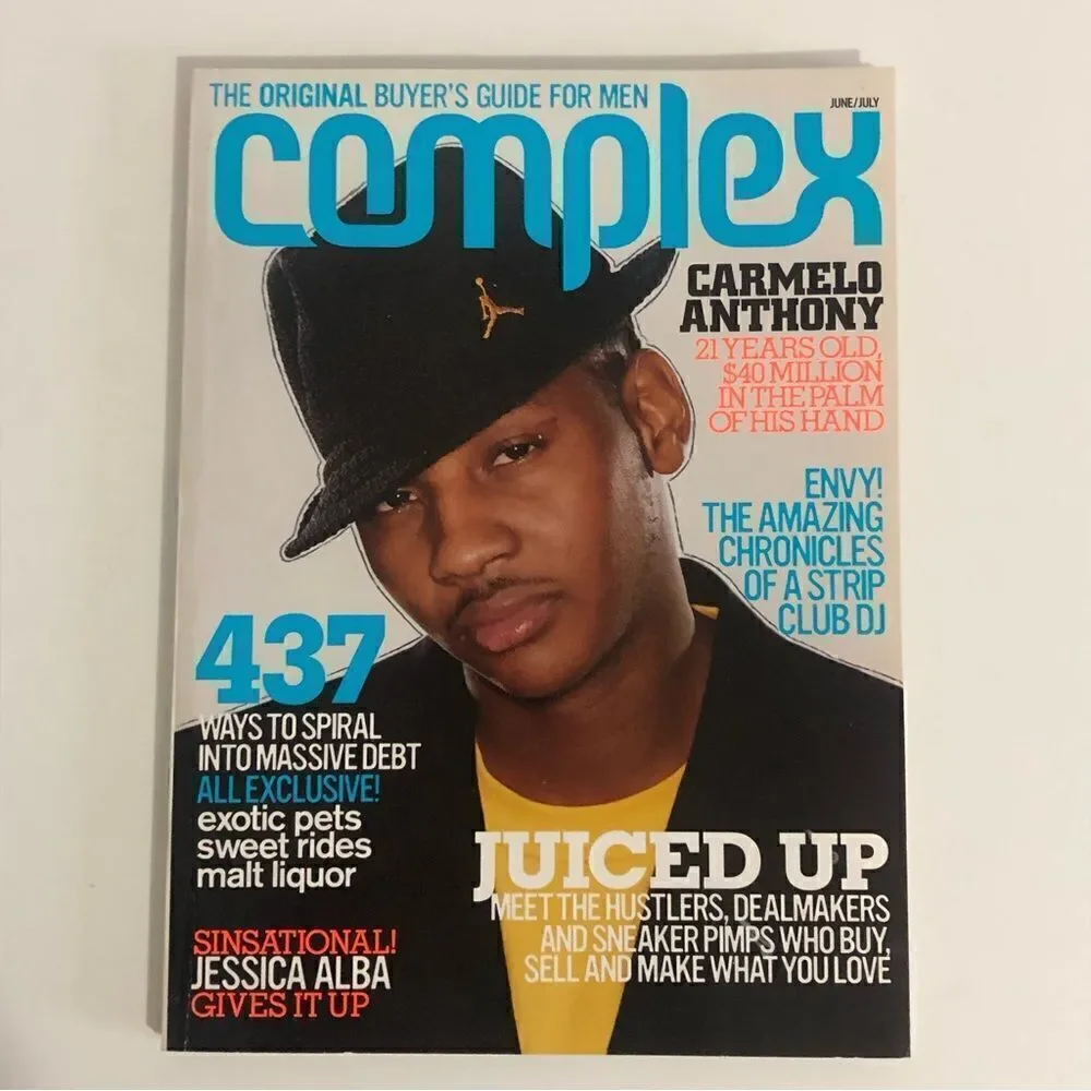 Complex Magazine Carmelo Anthony - Picture 1 of 2